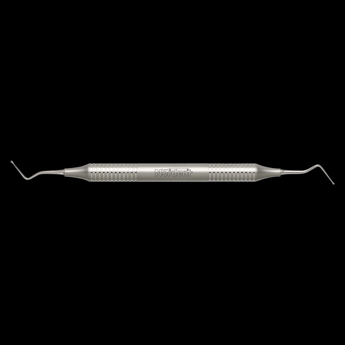 Nordent Excavator, Long Shank, Double-Ended, Spoon #11 (1.2 mm, Head Size #17), DuraLite Round Handle, REEC11