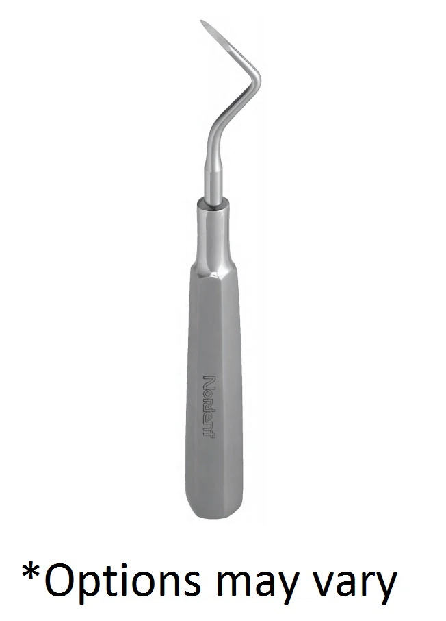 Nordent 3 Heinbrink Elevator, Right, Serrated, Single End, Stainless Steel, Each