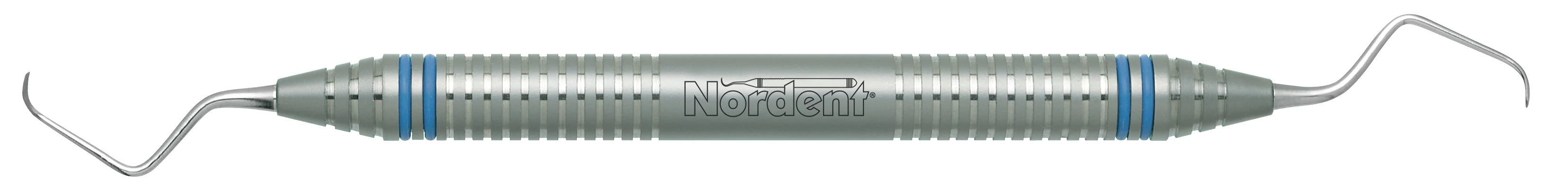Nordent Classic Gracey Curette #9-10, Double-Ended, DuraLite ColorRings Handle, Stainless Steel, Each