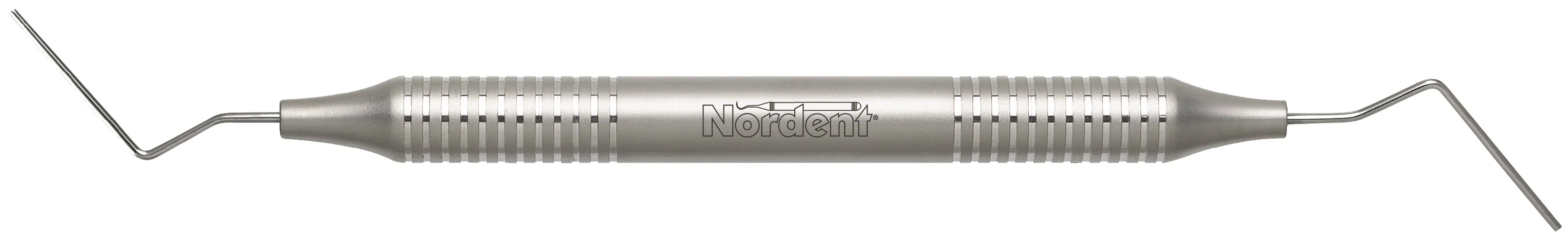 Nordent Root Canal Plugger, Double-Ended, #9-11, DuraLite Round Handle, Stainless Steel