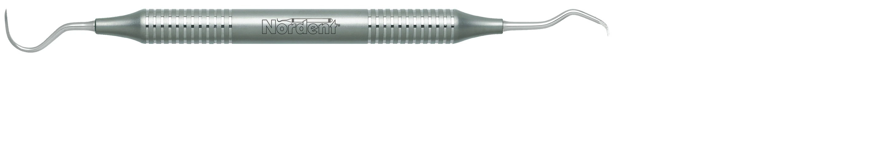 Nordent Towner U15 / Hoe #47 Double-Ended Anterior Scaler, DuraLite Round Handle, Stainless Steel
