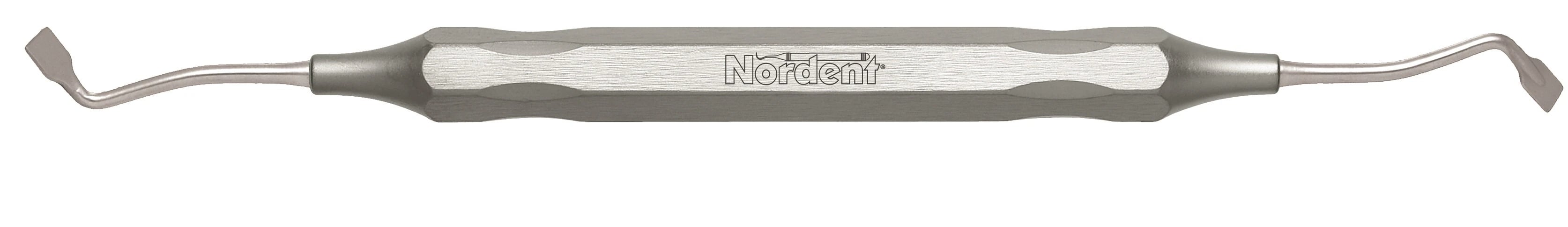 Nordent #134 Double-Ended Crown Remover, DuraLite Hexagonal Handle, 45° Offset Blades, 1/Pk, CRN134