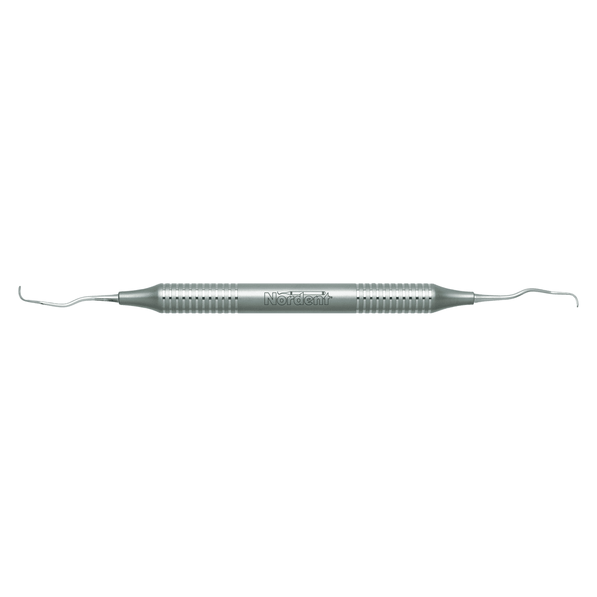 Nordent Classic Gracey Curette #11-12, Double-Ended, DuraLite Round Handle, Stainless Steel, RESCGR11-12