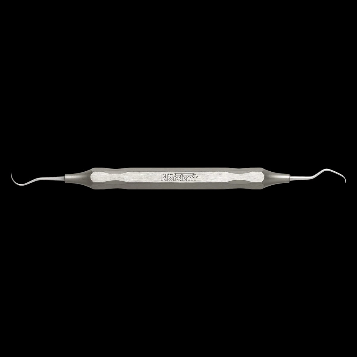 Nordent Classic Sickle/Hoe Scaler, Double End, N5/48, Anterior, DuraLite Hex Handle, Stainless Steel