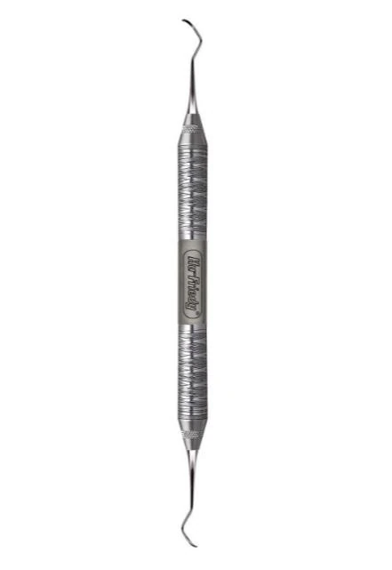 Hu-Friedy Columbia 13/14 Rigid Universal Curette, #6 Satin Steel Handle, SC13/14R6