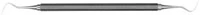 Hu-Friedy #1M Markley Double-Ended Amalgam Plugger, Serrated, #2 Octagonal Handle, PLG1M