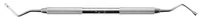 Hu-Friedy Abou-Rass Angulated Apical Plugger/Condenser, Size 3, #41 Round Handle, Double-End, Stainless Steel, MAR-AAC3