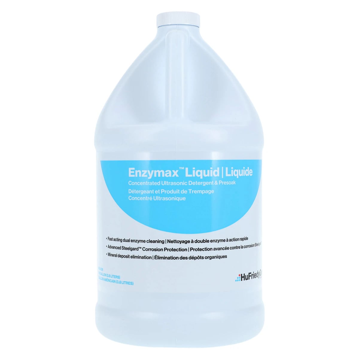 Enzymax Dual Enzyme Ultrasonic Detergent & Presoak, Liquid Concentrate, 1 Gallon Bottle, IMS-1226