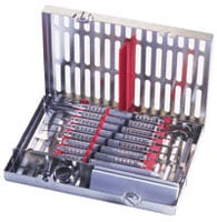 Hu-Friedy IMS Signature Series Small 8-Instrument Cassette with Accessory Area, Green, 5.5" x 8" x 1.25", IM5089