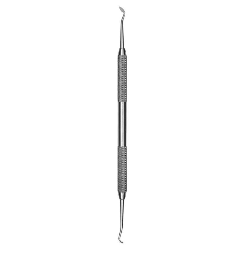 Hu-Friedy Cleoid-Discoid Carver, Double-Ended, #3/6, #6 Satin Steel Handle, CD3/66