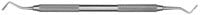 Hu-Friedy #1T Tanner Double-Ended Amalgam Plugger, #41 Round Handle, PLG1T