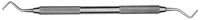 Hu-Friedy Cavity Prep Off Angle Hatchet #14/14, Double End, #41 Round Handle, 15-8-14, CP14/14