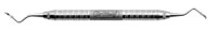 Hoexter #1 Periodontal Surgical Curette, #6 Satin Steel Handle, HOEXTER1
