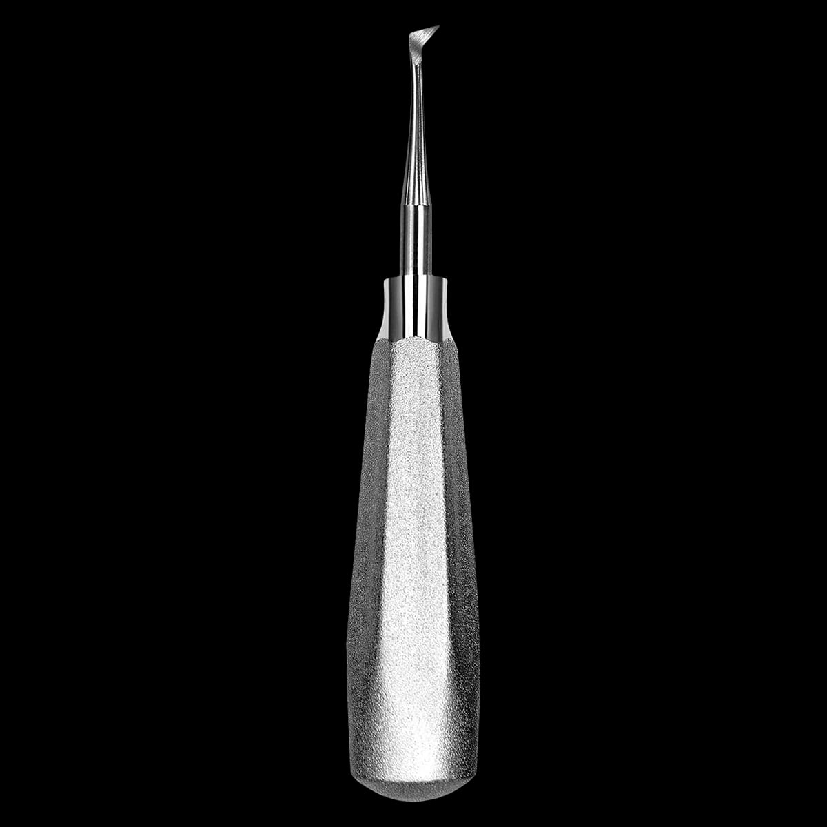 Hu-Friedy Mini Cryer Elevator, Left, #21, 6.5 mm Tip, #510 Large Tapered Hexagon Handle, Single End, E21, 1/Pk