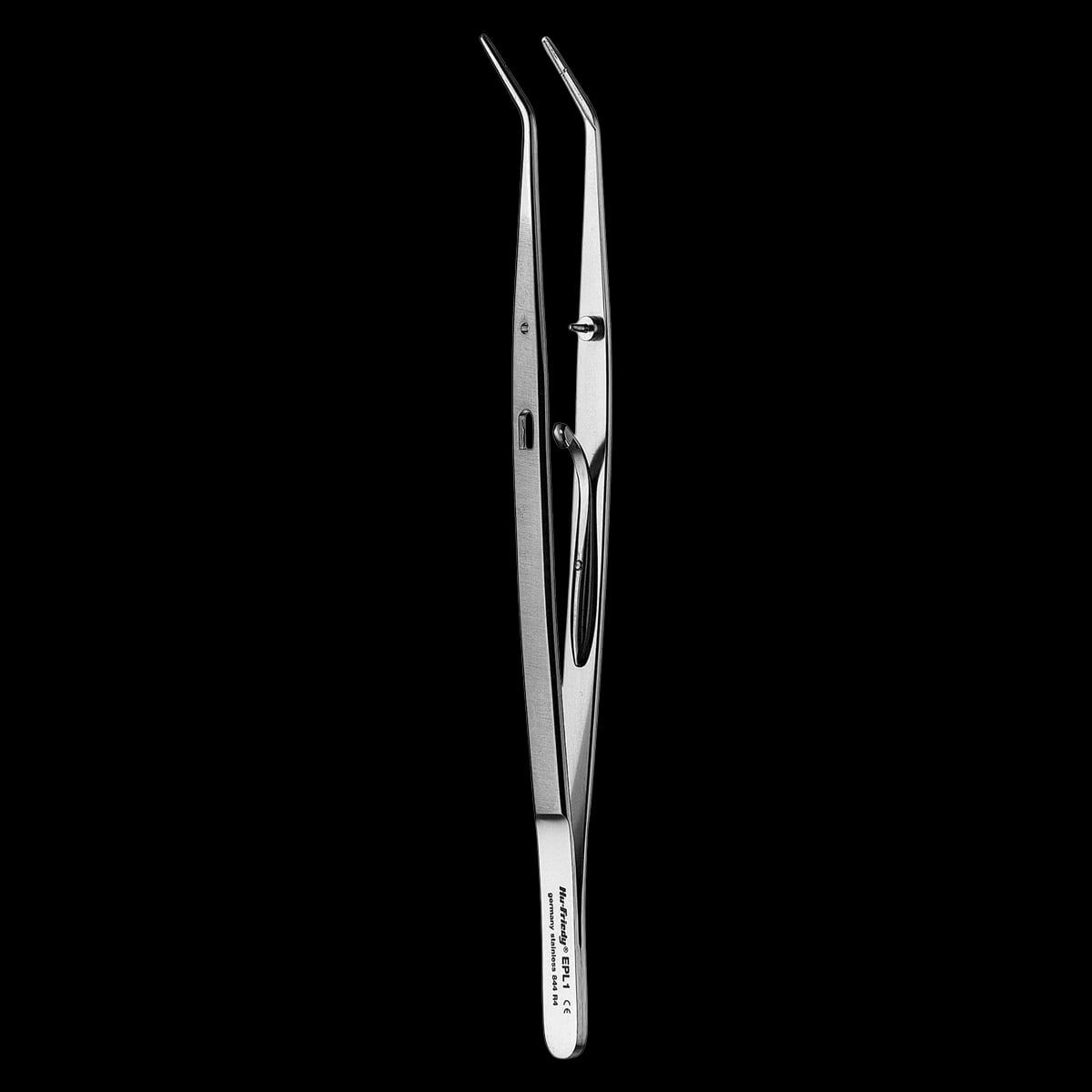 Hu-Friedy #1 Endodontic Dressing Pliers, Locking, 16.5 cm (6.5"), Stainless Steel, EPL1