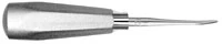 Hu-Friedy Luxating Elevator, 2mm, Curved, Single End, #510 Large Tapered Hexagonal Handle, EL2C
