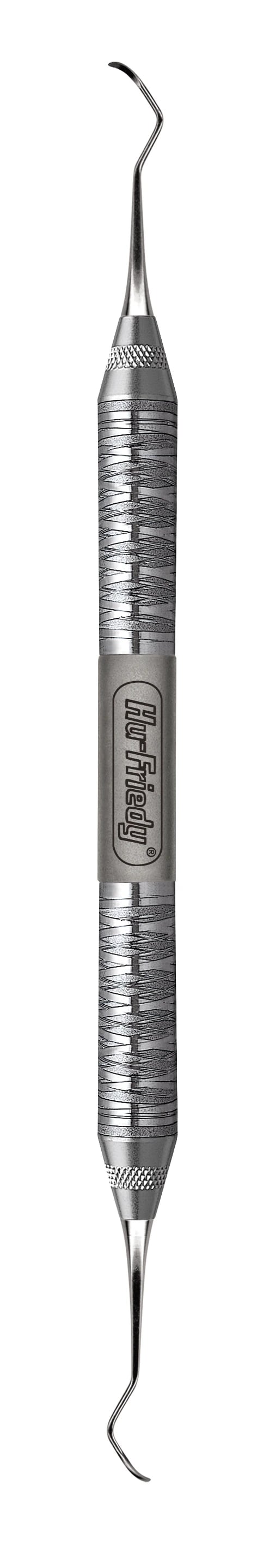 Hu-Friedy Columbia 13/14 Universal Curette, Double-Ended, #6 Satin Steel Handle, SC13/146