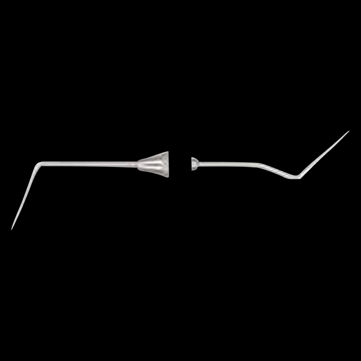 Hu-Friedy Endo Explorer DG16 Double-Ended #7 Satin Steel Colours Handle, EXDG167