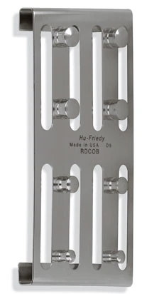 Hu-Friedy Rubber Dam Clamp Organizing Board, Holds 8 Clamps, 4.6" x 2.4" x .375", 1 Each, 953903