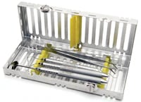 Hu-Friedy IMS Signature Series Collection Exam Standard Set-Up, Yellow, 5-Instrument Cassette, IMEXAM