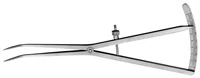 Hu-Friedy Curved Castroviejo Caliper, 40mm, CLC40C