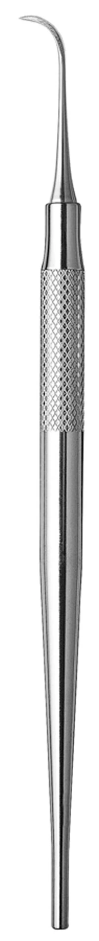 Hu-Friedy Nebraska 128 Sickle Scaler, Single End, #6 Satin Steel Handle, SN1286