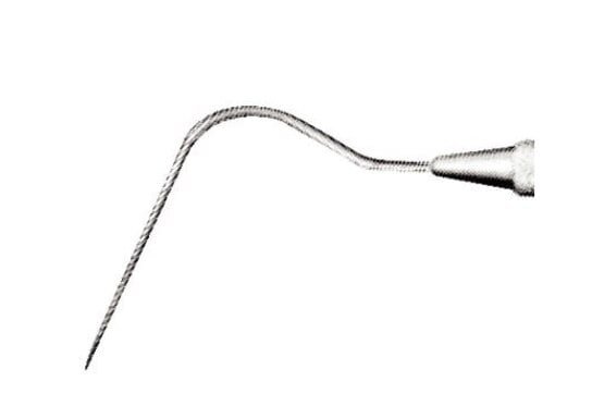 Hu-Friedy Endodontic Single-End Spreader, 0 Anterior, #30 Round Handle, 0.35 mm