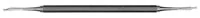 Hu-Friedy TG-O Modified Periodontal Bone Chisel, Double End, #2 Octagonal Handle, Stainless Steel, CTG-O