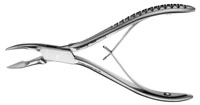 Hu-Friedy #5S Cleveland Rongeur, Side-Cutting, 6" (15cm), Stainless Steel, 1/Pk, 511323