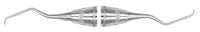 Hu-Friedy Mini Five Gracey Curette 5/6, Double-Ended, #6 Satin Steel Handle, SAS5/66