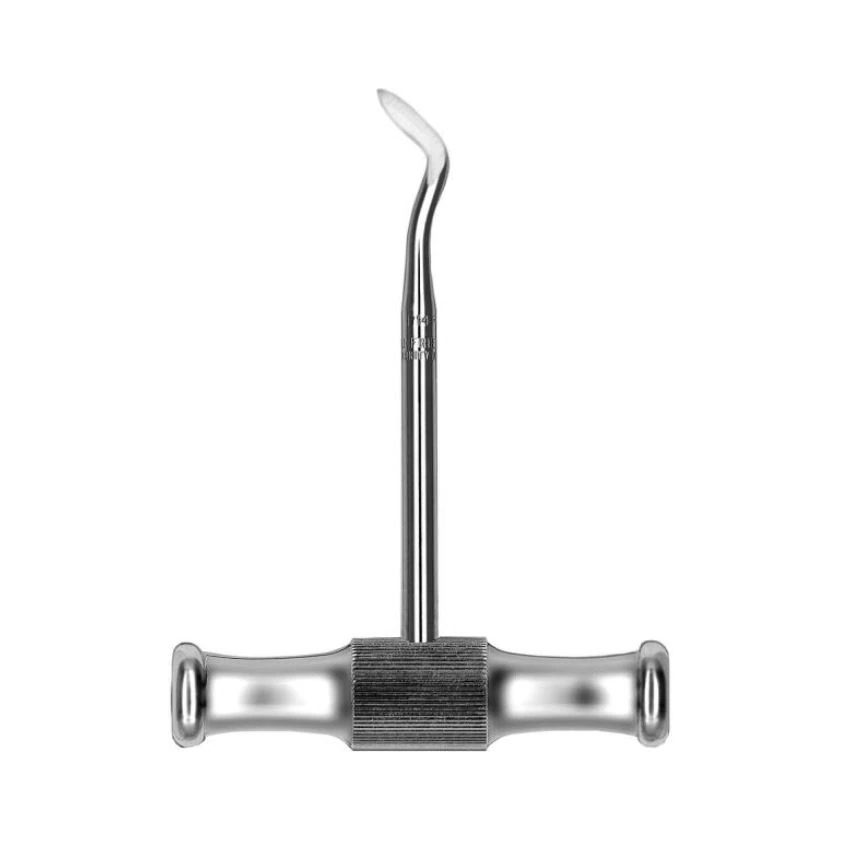 Hu-Friedy Elevator 14R Cross-Bar Handle, Single End, Stainless Steel, 4.2mm Tip