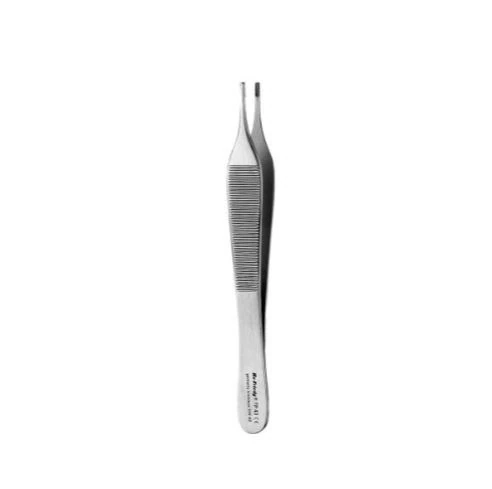 Hu-Friedy Adson 1 x 2 Tissue Pliers, 15 cm