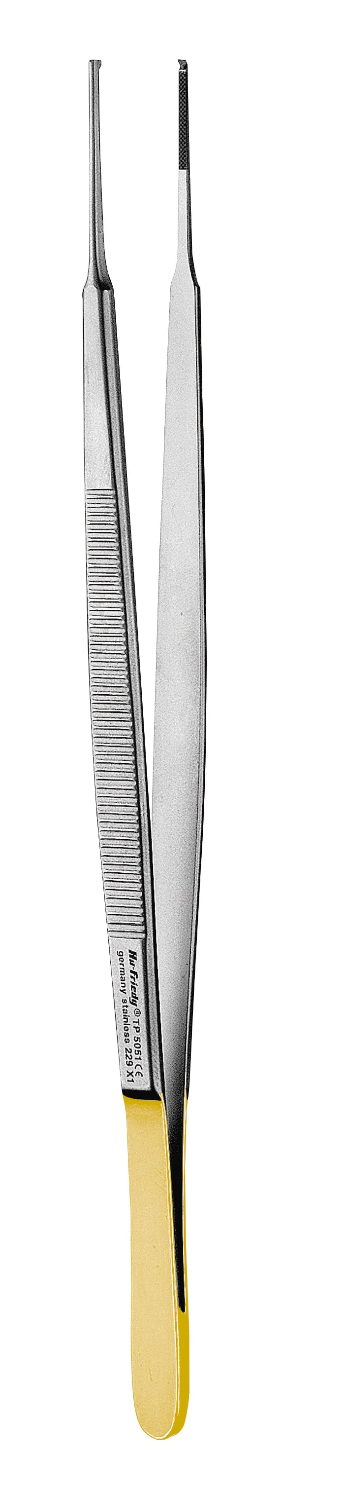 Hu-Friedy Gerald 1x2 Perma Sharp Tissue Pliers, 7 in, 900001