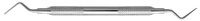 Hu-Friedy O'Hehir Debridement Curette #3/4, Double End, #10 Round Handle, SOH3/4