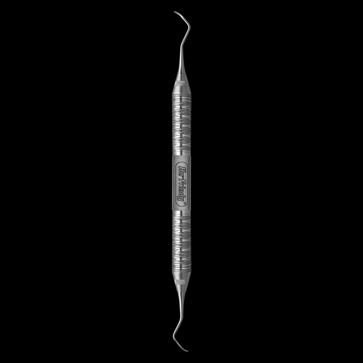 Hu-Friedy Universal Curette 3/4 Rule, Double-Ended, #6 Satin Steel Handle, SR3/46