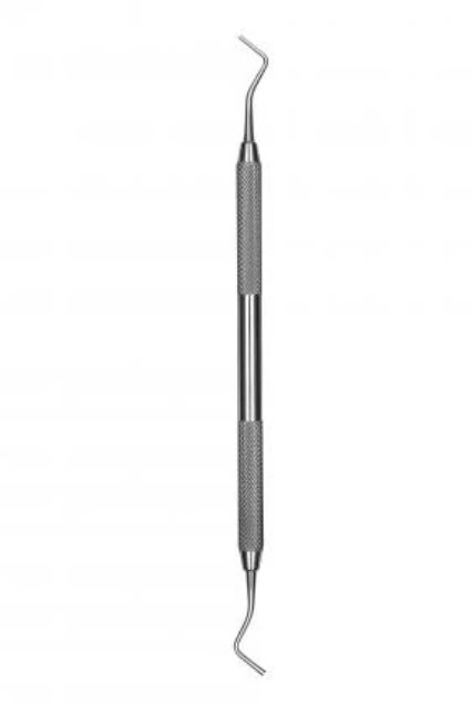 Hu-Friedy #2 Oregon Plugger, Double End, #6 Satin Steel Handle