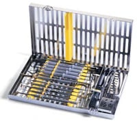 Hu-Friedy IMS Signature Series Signa-Stat Cassette, 12-Instrument, Blue, 6.5" x 10.5" x 1.25", IM8128