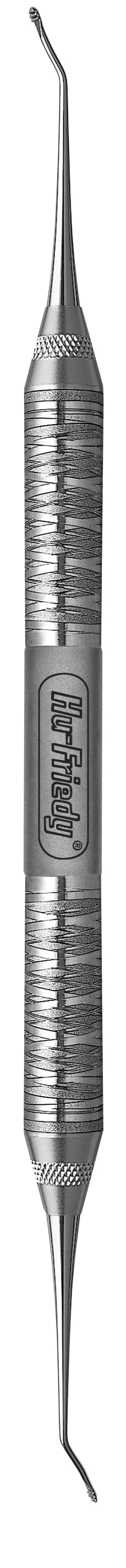 File Scalers - Hirschfeld Double-Ended - 9/10 - #6 Satin Steel, FH9/106