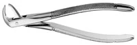 Hu-Friedy Extraction Forceps #74, European Style, Serrated, Lower Roots, Stainless Steel