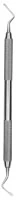 Hu-Friedy Gingival Cord Packer 7 Guyer, Non-Serrated, Double End, #41 Round Handle, GCPG7NS