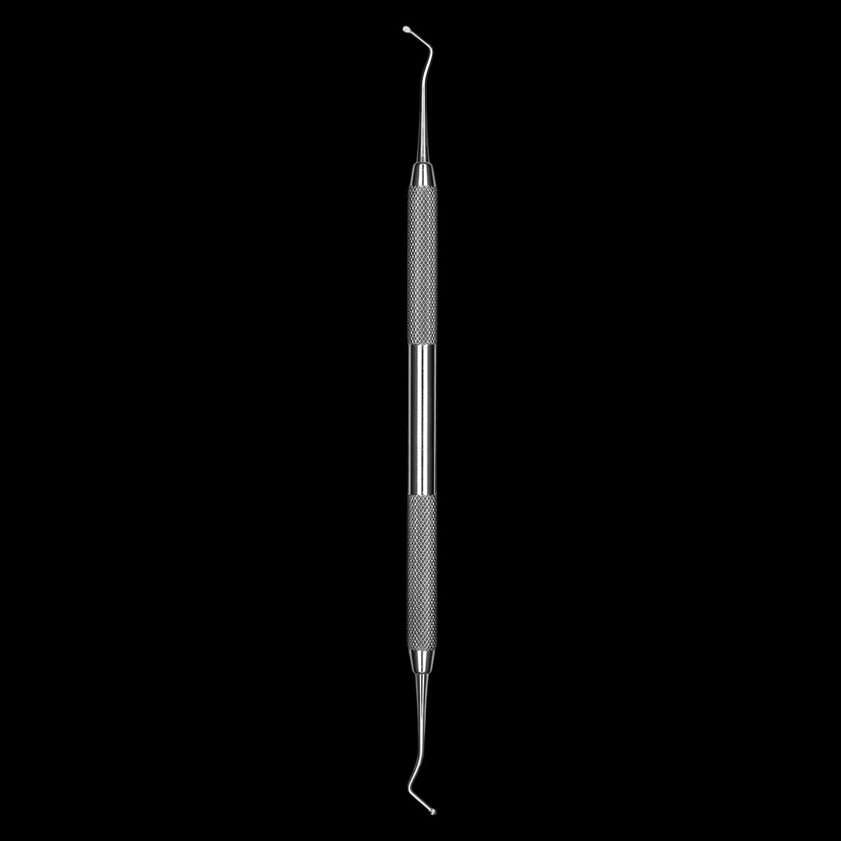 Hu-Friedy EXC186 Excavator, Double-Ended, #18 Spoon, #6 Satin Steel Handle, 1.5 mm Tip, 1/Pk