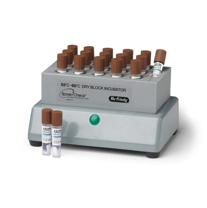 Hu-Friedy SporeCheck 55-60°C Dry Block Biological Indicator Incubator, IMS-1374