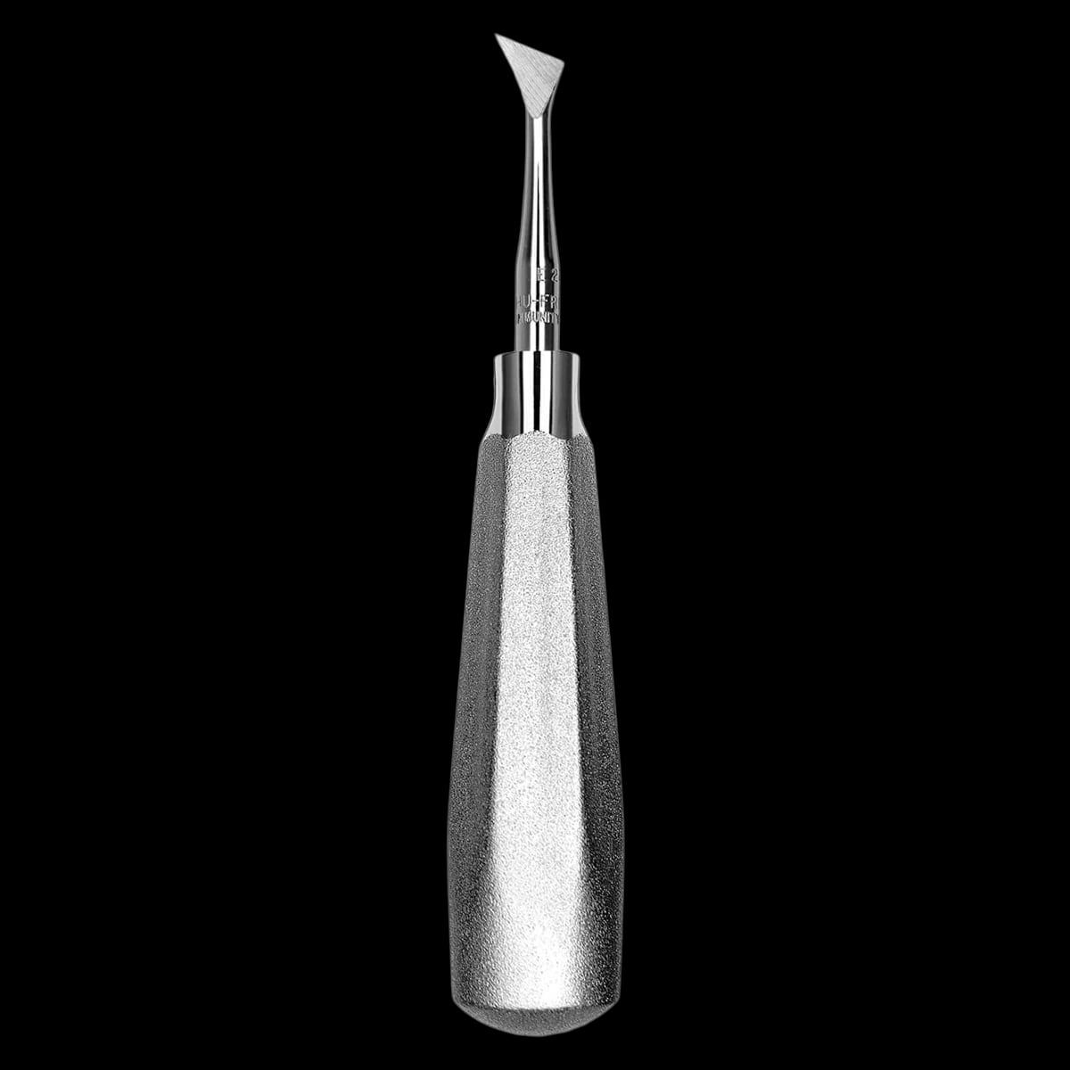 Hu-Friedy #26 Medium Cryer Elevator, Right, #510 Large Tapered Hexagon Handle, Single End, E26