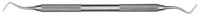 Hu-Friedy #1 Oregon Plugger, Double End, #41 Round Handle
