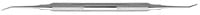 Hu-Friedy O'Hehir Debridement Curette, 5/6, Anterior, #10 Round Handle, Double End, SOH5/6