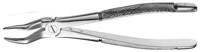 Hu-Friedy Extraction Forceps #51 European-Style Serrated Upper Roots, Stainless Steel