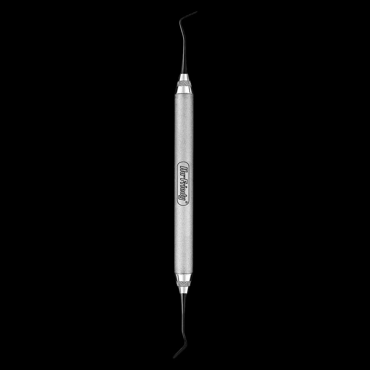 Hu-Friedy XTS Interproximal Carver, Double-Ended, #6S Smooth Satin Steel Handle, TNCVIPC
