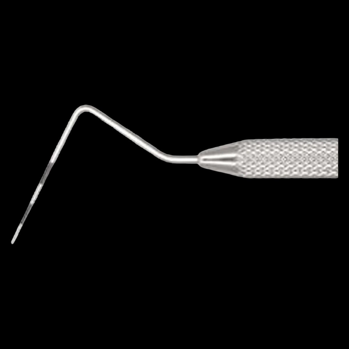 Hu-Friedy Qulix Color-Coded Periodontal Probe CP-12, Single-End, 3-6-9-12 mm Markings, #7 Satin Steel Colours Handle, PCP127