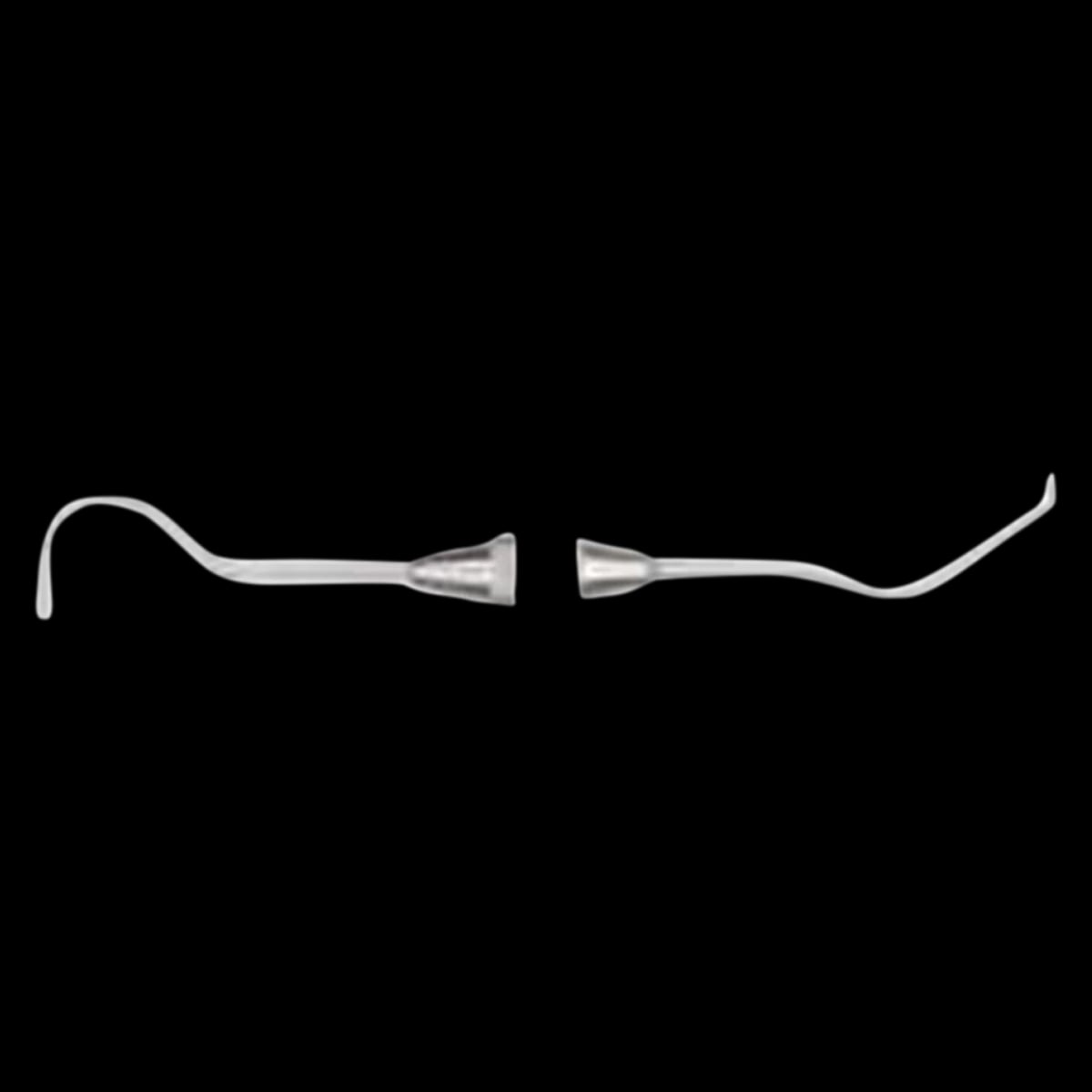 Hu-Friedy Explorer #5 Double-End with #8 ResinEight Handle, Duraspond Steel, EXD58