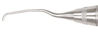 Hu-Friedy Mini-Five Gracey Curette 12/13, Double-Ended, #6 Satin Steel Handle, SAS12/136